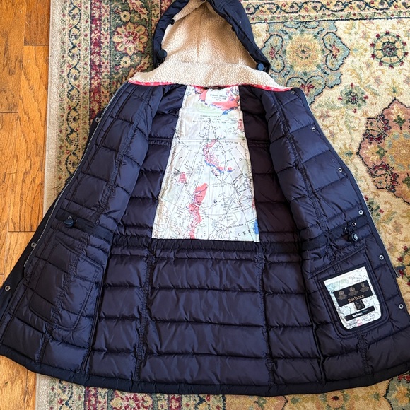 Barbour Landry Long Quilted Down Coat - Picture 3 of 10